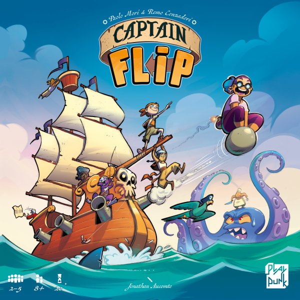 Captain Flip box cover
