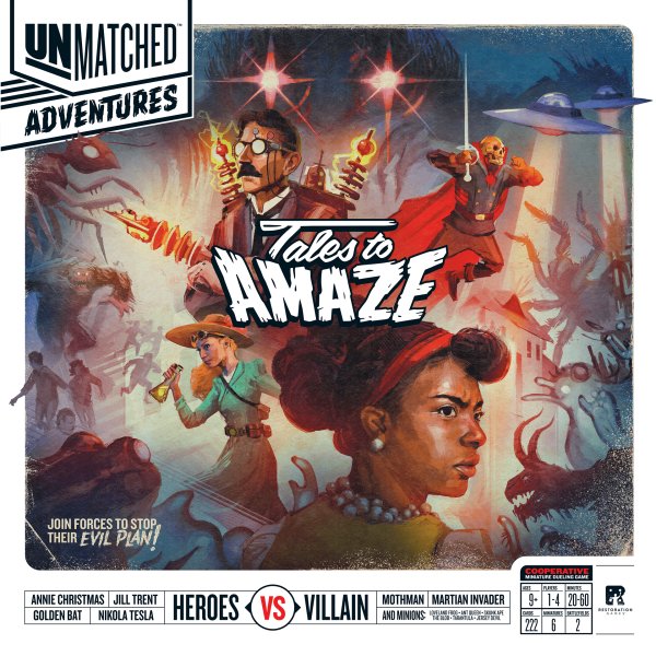 Unmatched Adventures: Tales to Amaze box cover